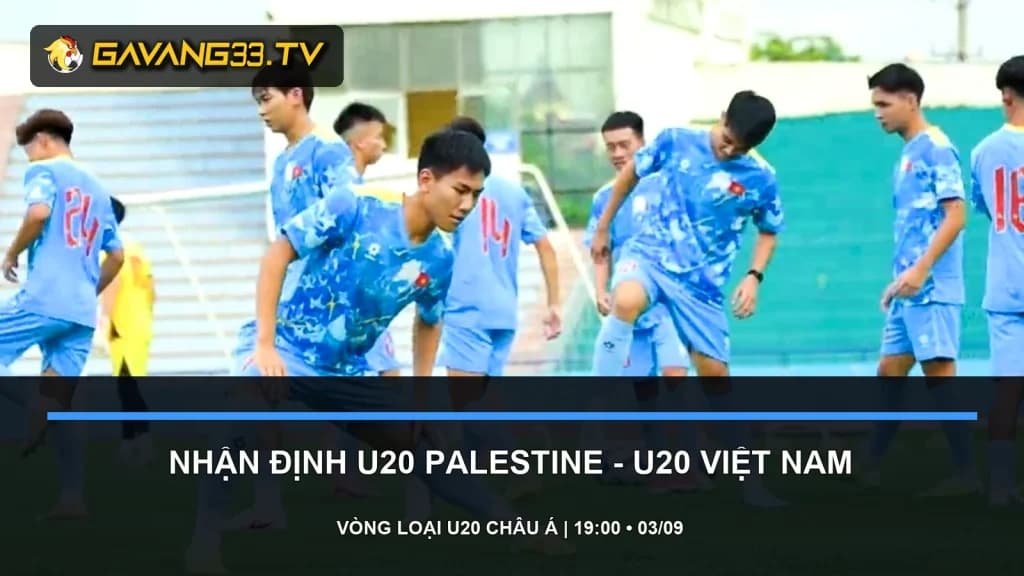 nhận định U20 Palestine vs U20 Việt Nam - ảnh đội bóng