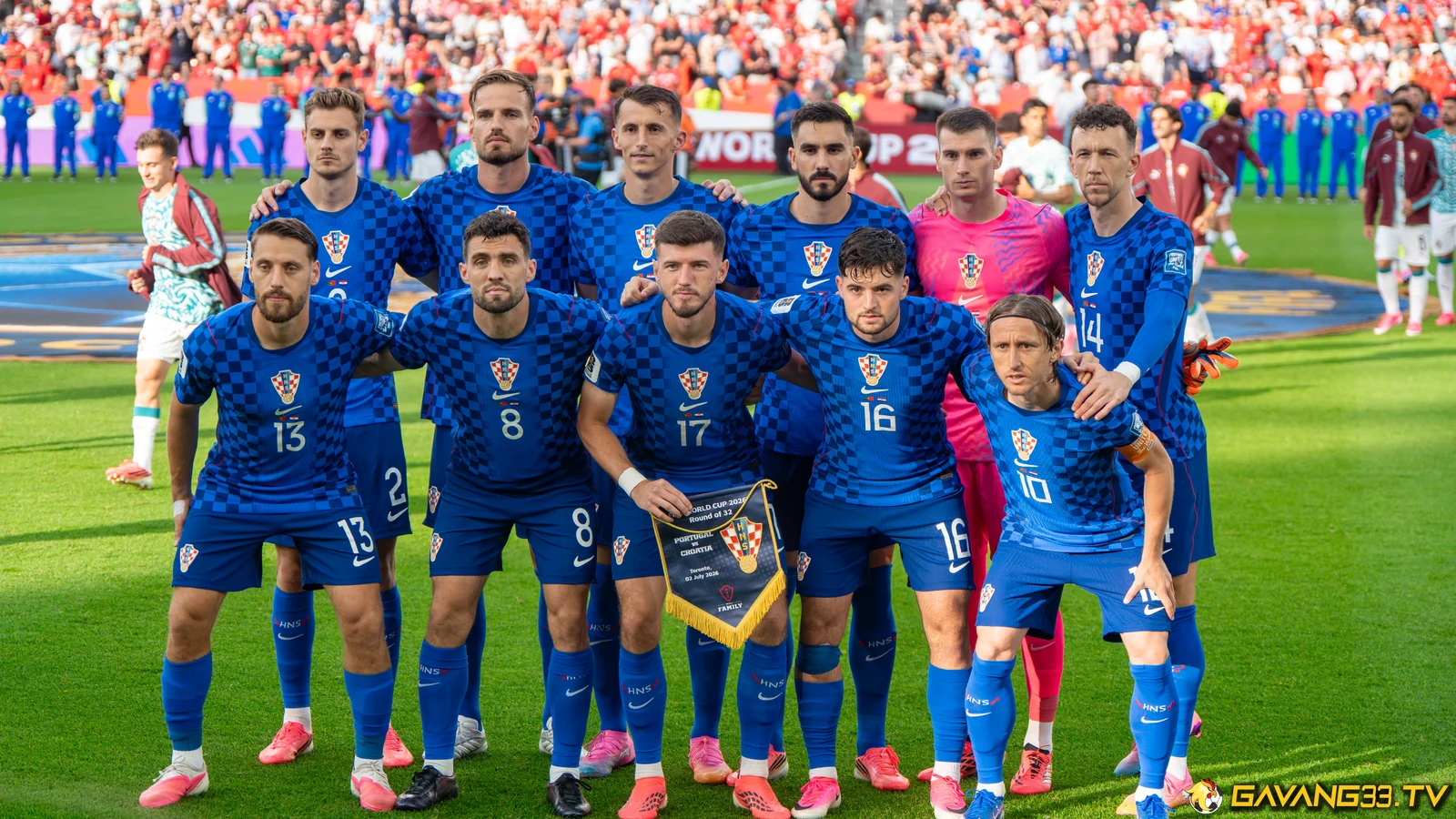 Đội tuyển Croatia trong ảnh tư liệu